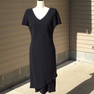 S.L. Fashions Black Dress